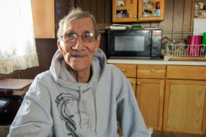Patrick Omiak, an elder from Little Diomede, Alaska