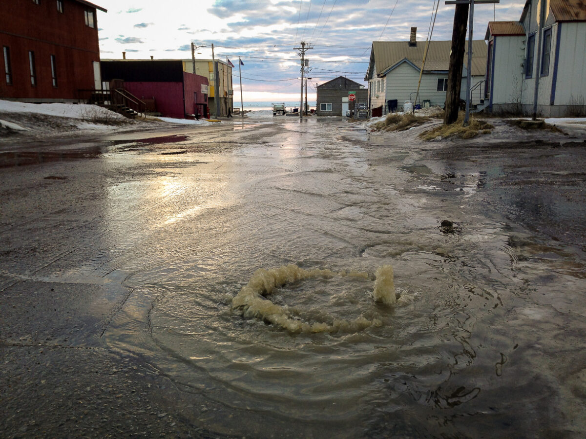 January thaw in Nome
