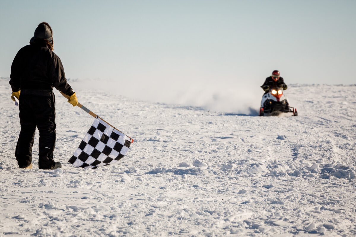 At the finish line, Nome-Golovin 2015