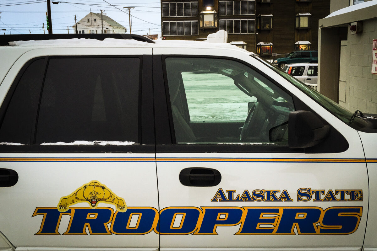 An Alaska State Trooper cruiser. Photo: Matthew F. Smith, KNOM file.