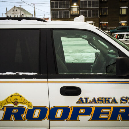 An Alaska State Trooper cruiser. Photo: Matthew F. Smith, KNOM file.