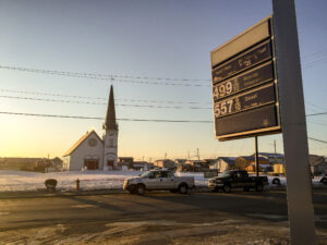 Gas Prices in Nome, Alaska, March 2016