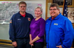 Denise Michels (center) at a Nome City Council Meeting in 2014. Photo: Matthew F. Smith, KNOM.
