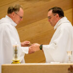 Fr. Ross and Fr. Tom at the altar