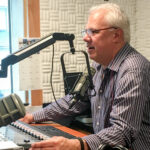Ric Schmidt on the air in the digital studios