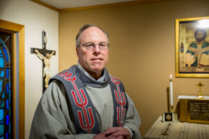 Father Tom Kuffel at St. Joseph Catholic Church in Nome.