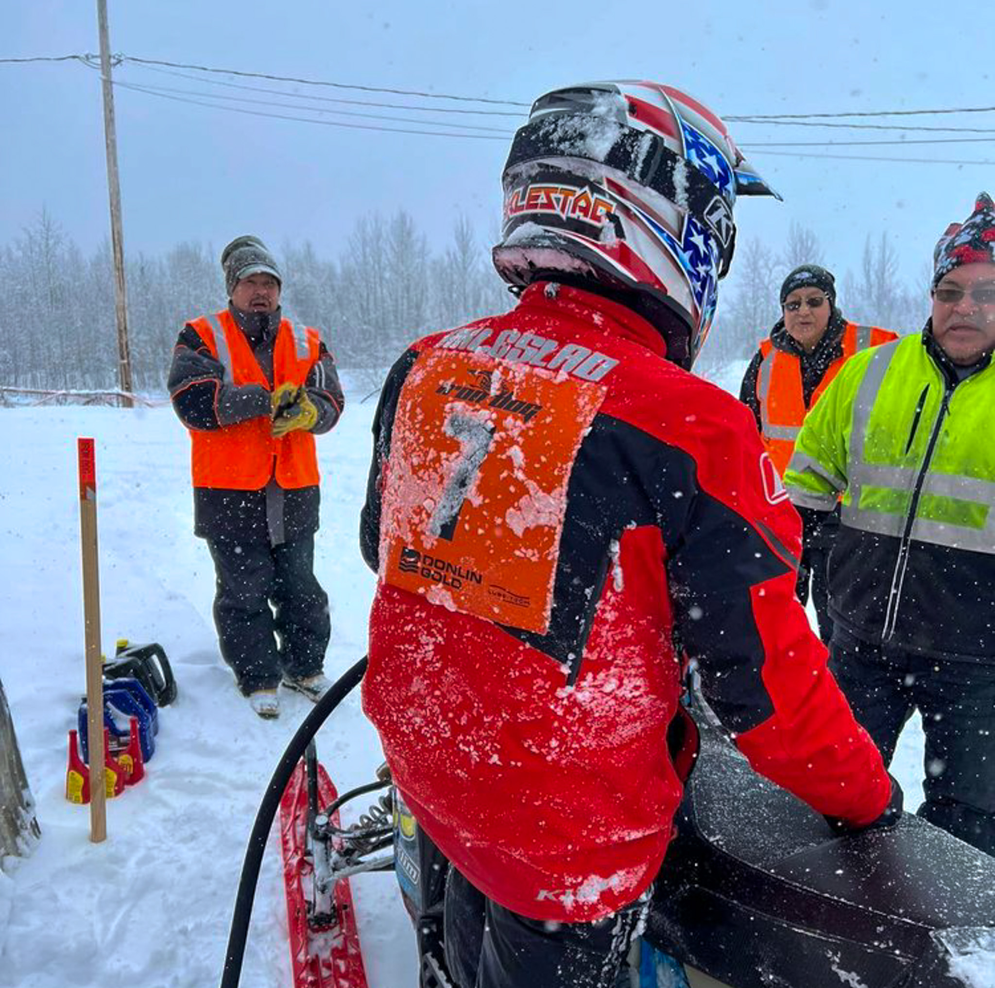 Iron Dog team 7 holds tight lead, snow expected to slow racers towards
