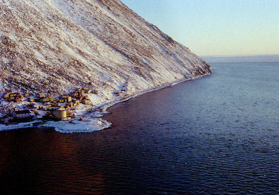 Diomede, seen from the west. Photo: Wikipedia.